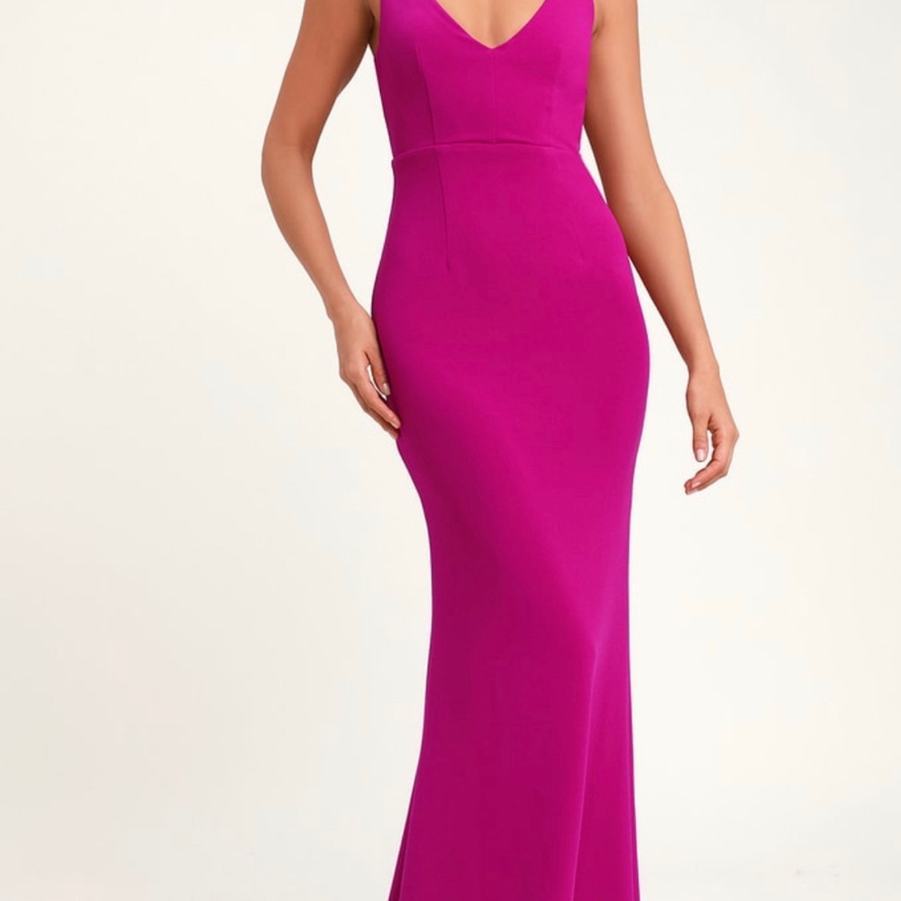 Lulus magenta dress